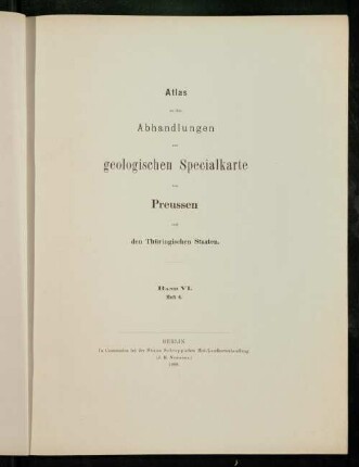 Theil 2, Atlas: Atlas von 12 lithographirten Tafeln