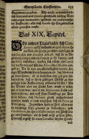 Das XIX. Capitel. - Das XX. Capitel.