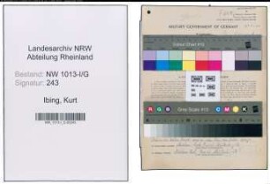 Entnazifizierung Kurt Ibing , geb. 26.05.1904 (Brauer)