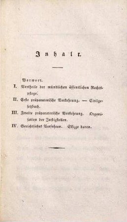 Auch ein Wort über die Anwendbarkeit der mündlichen öffentlichen Rechtspflege bei bürgerlichen Rechtssachen in Deutschland