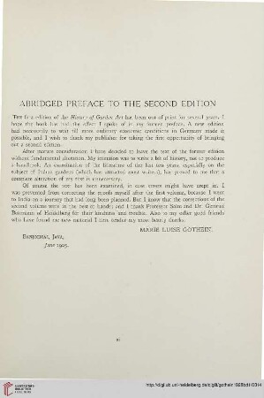 Abridged Preface to the second Edition