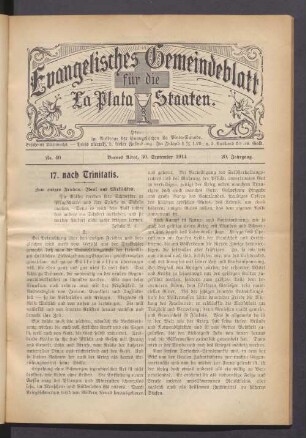 No. 40. 30. September 1914