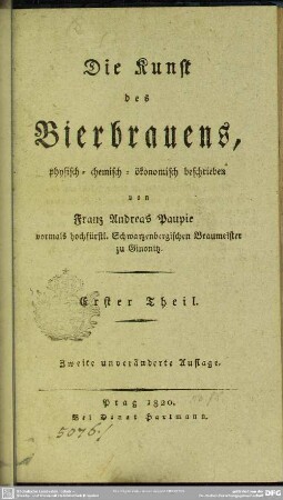 1: Die Kunst des Bierbrauens