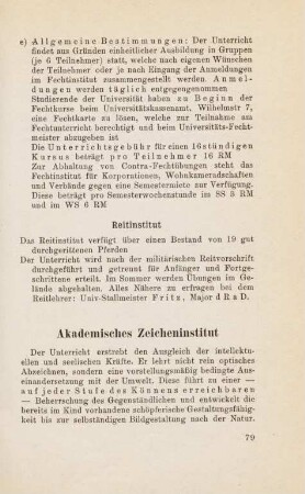 79-80, Akademisches Zeicheninstitut