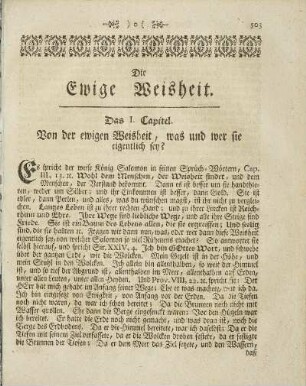 Die ewige Weisheit
