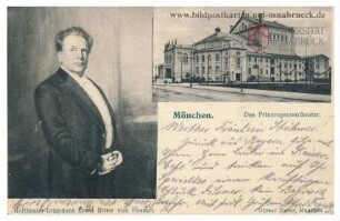 Hoftheater-Intendant Ernst Ritter von Possart.