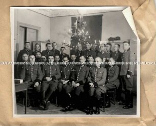 Weihnachtsfeier von Angehörigen der Ordnungspolizei