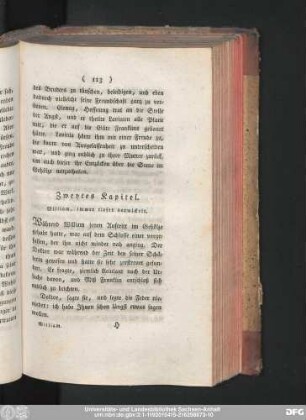 Zweytes Kapitel. William, immer tiefer verwickelt.