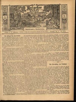 Ausgabe vom Sonntag, den 22. Mai 1910.