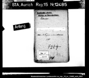 Die Baptisten in Münkeboe und Moorhusen