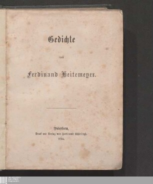 Gedichte