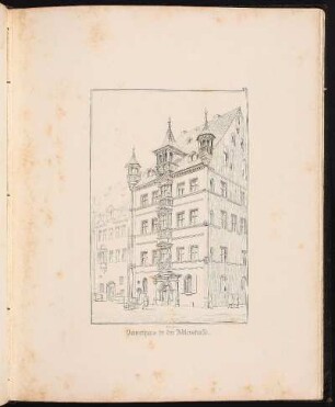 46. Privathaus in der Adlerstrasse. - Adlerstraße, Nürnberg