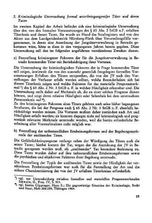 b) Festellung der tatbestandlichen Erscheinungsformen und der Begehungsmerkmale der auslösenden Taten