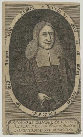 Bildnis des Jakobus Daniel Ernestus