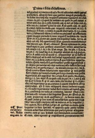 Solemnis repetitio famose L. Consentaneum : C. quomodo et quando Index