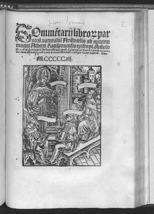 Commentarii librorum parvorum naturalium Aristotelis : ad mentem magni Alberti Ratisponensis episcopi