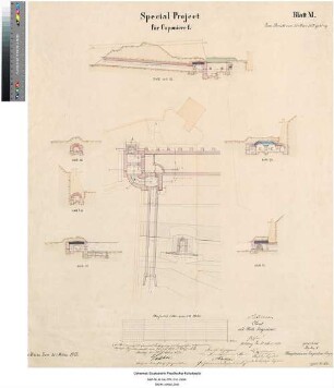 Fort Hartenberg [der Festung Mainz]: Spezialprojekt zum Umbau der Kaponiere 1
