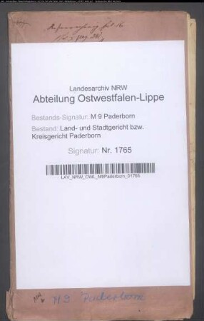 Erblasser: Sarrazin, Elisabeth; Ehepartner: Sarrazin, Philipp: