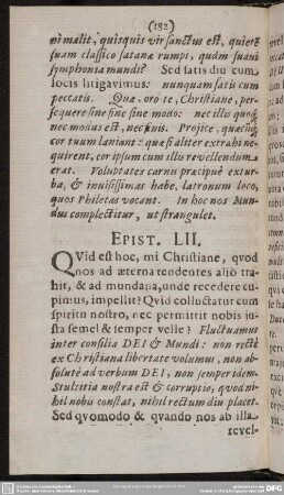 Epist. LII [LI].