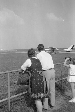 Besuch beim Flugplatz Forchheim.