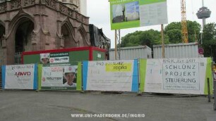 BETON statt PARK | GELD statt GLAUBE | GIER statt GOTT