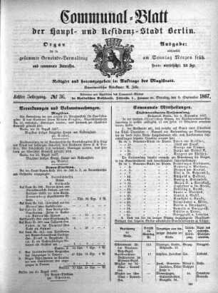 1867,36: No. 36, 8. September 1867