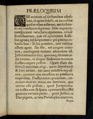 Praeloquium