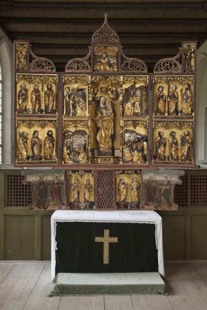 Marienaltar — Altar im geöffneten Zustand