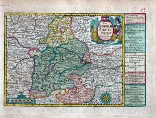 Der Bayerische Creis ; Verfertiget von Joh. George Schreibern in Leipzig