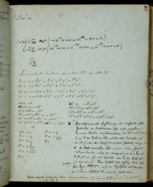 [lemniskatische Funktionen, Flächentheorie] (Werke III: 404f., 409, 412-415)