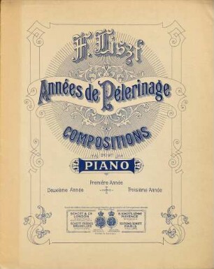 Années de Pélerinage : suite de compositions, 3,4. Les jeux d'eaux à la Villa d'Este
