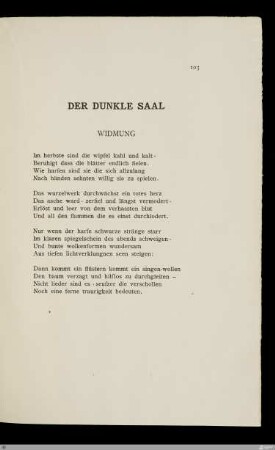 Widmung
