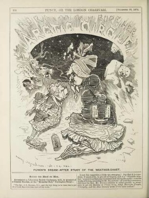 Punch's dream - after study of the weather-chart