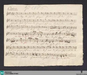 Ostade. Excerpts - Don Mus.Ms. 2639 : V, orch; GraW Ia.7