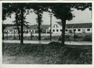 Ansicht der Maschinen-Ausleih-Station Glöwen