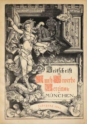 Zeitschrift des Kunst-Gewerbe-Vereins zu München. 1880