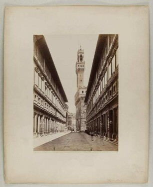 No. 1833. Palazzo Vecchio dagli Uffizi (Firenze)