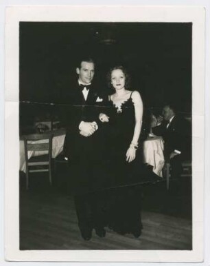 Douglas Fairbanks Jr. und Marlene Dietrich (Los Angeles, zirka 1933 - 1939) (Archivtitel)