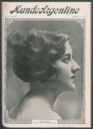 Del teatro Odeón. La actriz señorita Ladrón de Guevara [Fotografía]