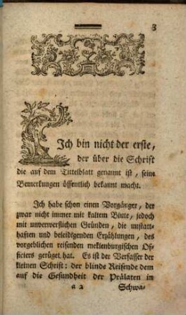 Bemerkungen über die kleine Schrift: Es leben die Prälaten!