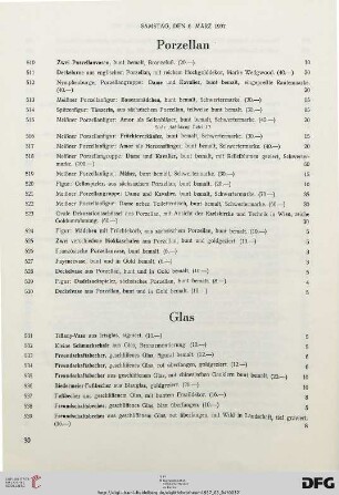 Glas (Nr. 531-548)