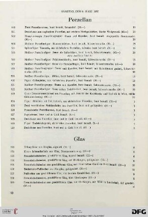 Glas (Nr. 531-548)