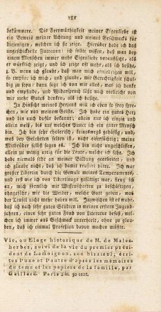 Vie, ou Eloge historique de M. de Malesherbes, suivi de la vie du premier président de Lamoignon, son bisareul ...