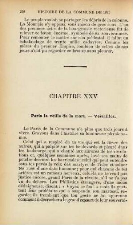 Chapitre XXV
