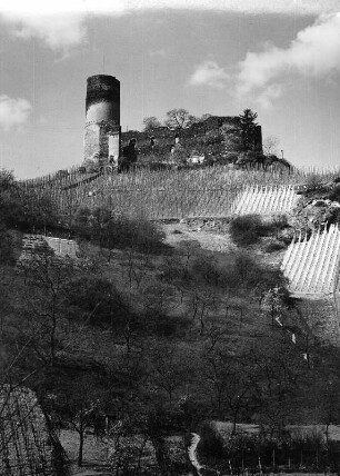 Bernkastel-Kues. Ruine der Burg Landshut (um 1280-1320, Zerstörung 1693)