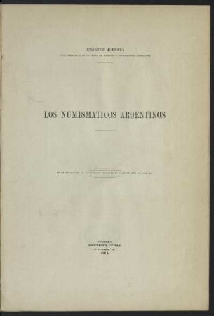 Los numismáticos argentinos