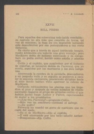XXVII - Bill, preso