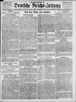 Deutsche Reichs-Zeitung. 1871-1934