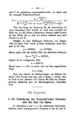 VII. Capitel.
