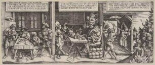 Illustration zu den Sprüchen Salomo 10, Verse 1-3